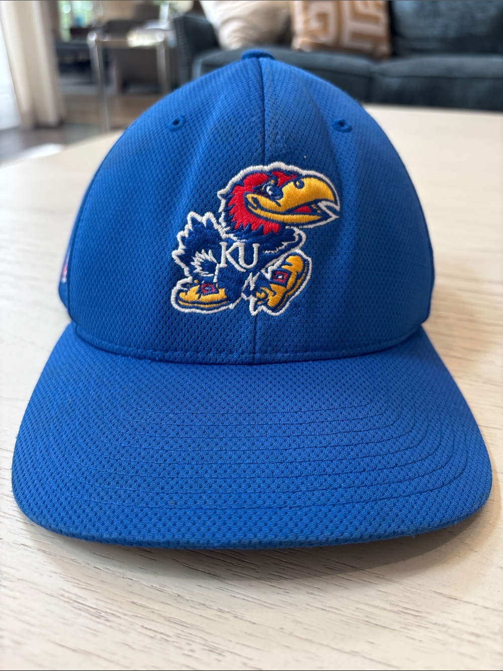 Kansas Jayhawks Top of the World Flex Fit Hat OSFM